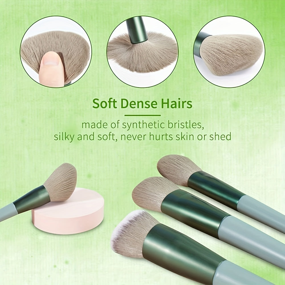 Beauty Tools
13Pcs Makeup Brushes Soft Fluffy Professional Foundation Blush Powder Eyeshadow Kabuki Blending Makeup Brush Beauty Tools Valentine's Day Birthday Gift