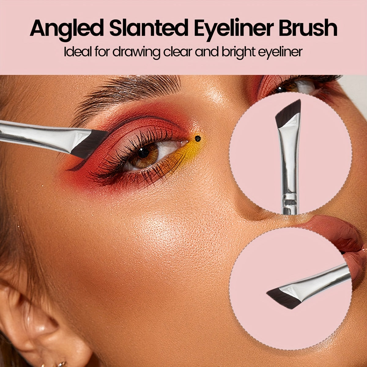 False Eyelashes
Eye Makeup Brush Set, 4pcs Professional Mix Eyeshadow Makeup Brushes, Suitable For Concealing, Brow Drawing & Eyeliner, Various Eye Makeup Brushes Are Great For Beginners And Artists, Portable For Travel