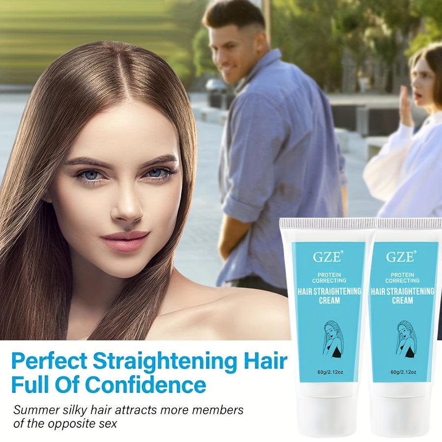 Hair Care
Silk & Gloss Hair Straightening Cream - Protein Correcting, Moisturizing Formula For Thick, Curly Hair Hair Products For Curly Hair Hair Brush For Curly Hair