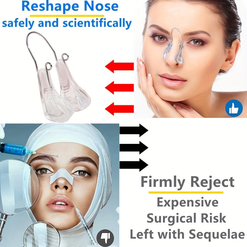 Beauty Tools
Instant Nose Lift: Get A Straighter, More Attractive Nose With This Easy-to-Use Nose Shaper Clip!