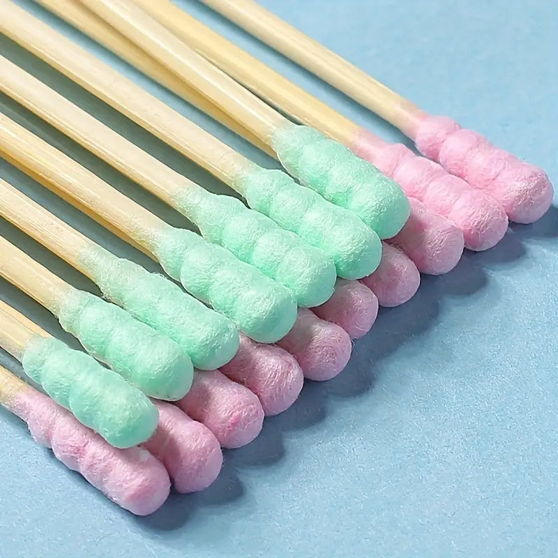 Personal Care
100pcs Premium Double-Headed Cotton Swabs For Effective Ear And Nose Cleaning And Makeup Application