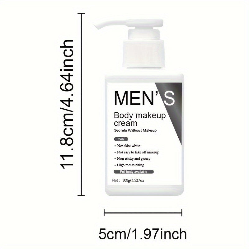 Facial care
EMTERINE Men's Tinted Moisturizer Concealer Cream - Natural Finish, Hypoallergenic, Glycerin-Infused, Long-Lasting, Lightweight, for All Skin Types, Hides Pores & Evens Skin Tone, Easy to Clean, 100g Bottle
