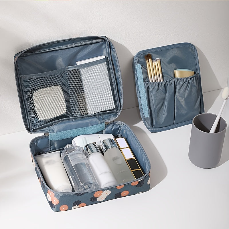 Makeup bags & Storage
Waterproof Toiletry Bag for Women - Travel Makeup Case and Cosmetic Organizer with Wash Bag for Toiletries and Travel Accessories