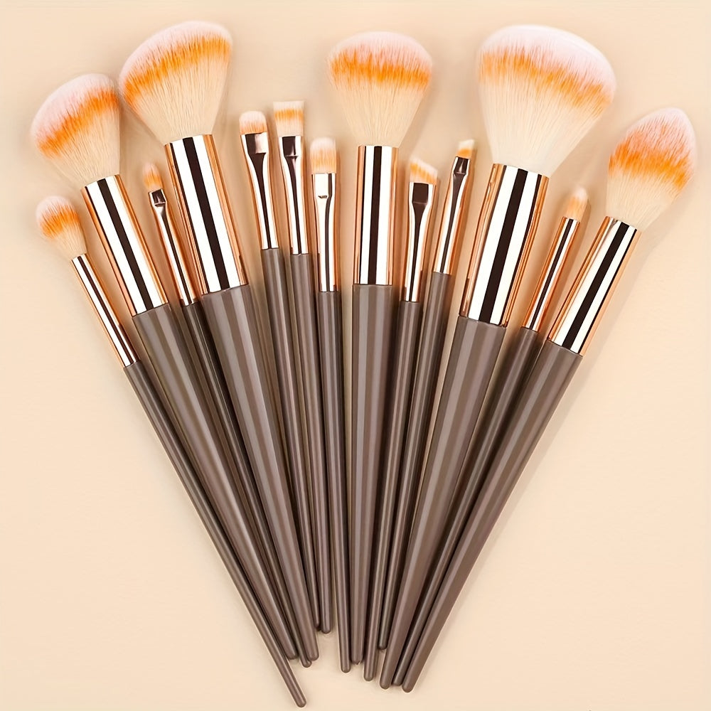 Beauty Tools
13Pcs Makeup Brushes Soft Fluffy Professional Foundation Blush Powder Eyeshadow Kabuki Blending Makeup Brush Beauty Tools Valentine's Day Birthday Gift