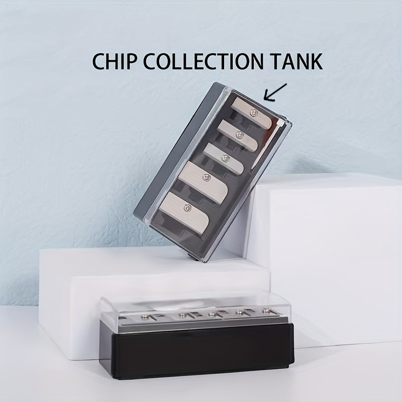 Beauty Tools
Five Holes Makeup Pen Sharpener Pencil Sharpener For Eyebrow Pencil Eyeliner Makeup Tool Office School Tool