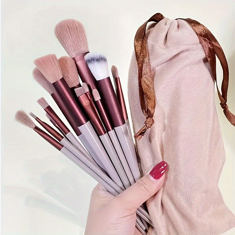 Beauty Tools
13Pcs Makeup Brushes Soft Fluffy Professional Foundation Blush Powder Eyeshadow Kabuki Blending Makeup Brush Beauty Tools Valentine's Day Birthday Gift