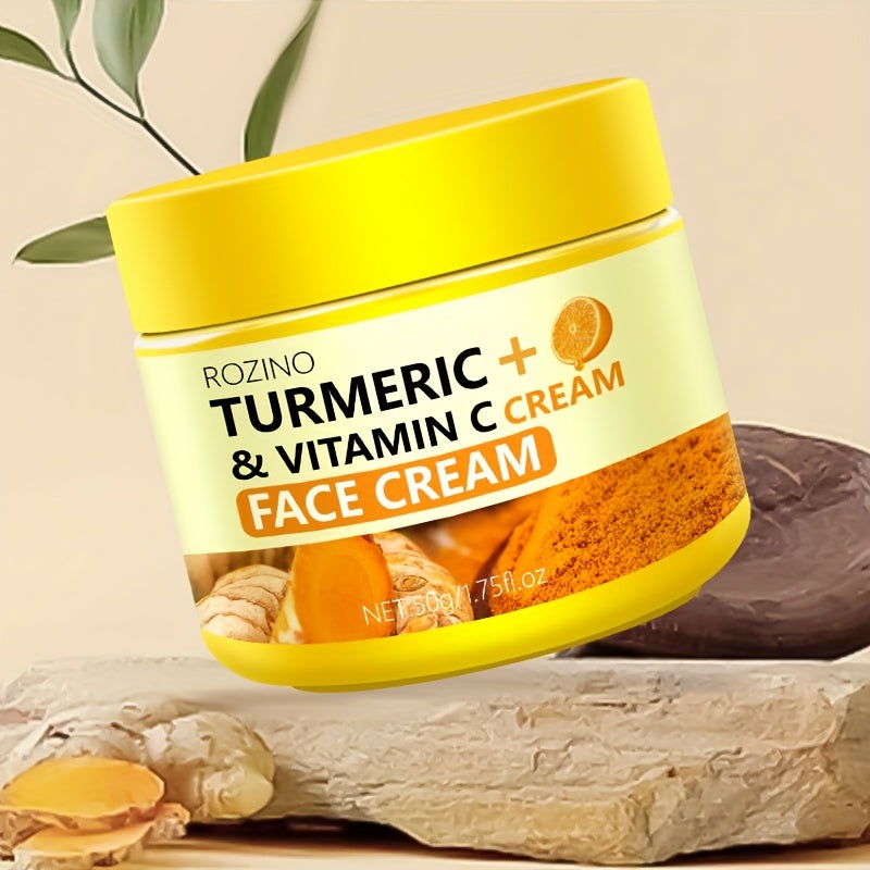 Facial care
50g Turmeric + Vitamin C Face Cream, Moisturizing Skin, Rich In Vitamin C, Deep Facial Care