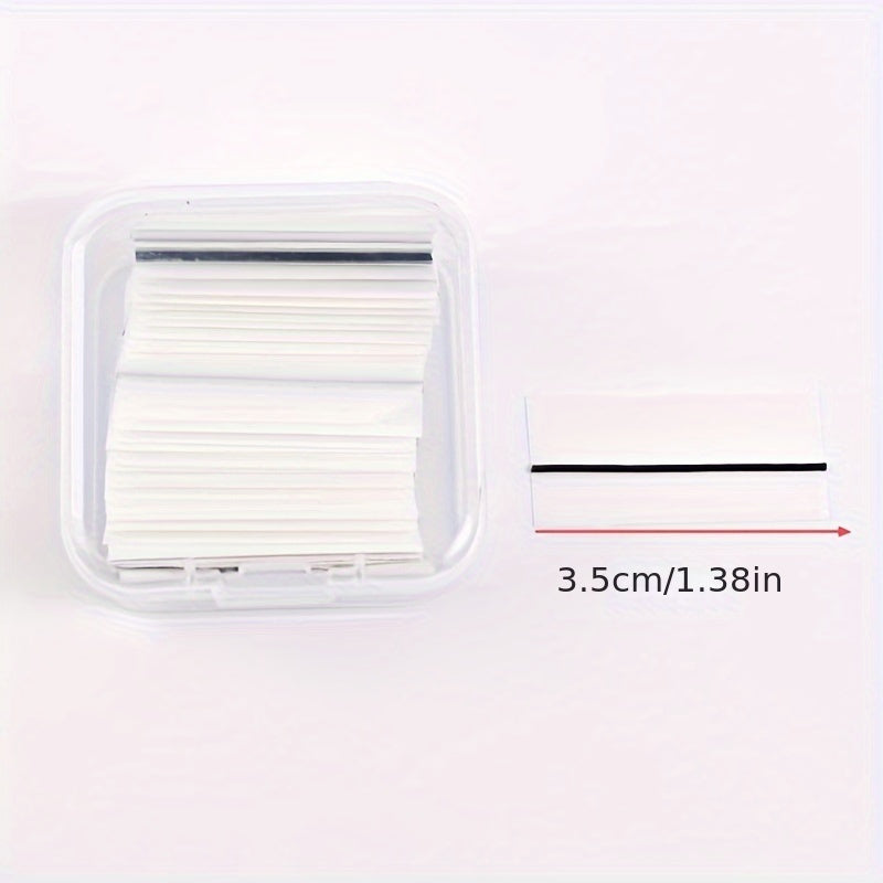 False Eyelashes
40pcs Self Adhesive Lash Glue Strips For False Eyelashes , Glue Free Black Glue Strip With Built - In Eyeliner, Waterproof, Windproof, Reusable Long Lasting Adhesive