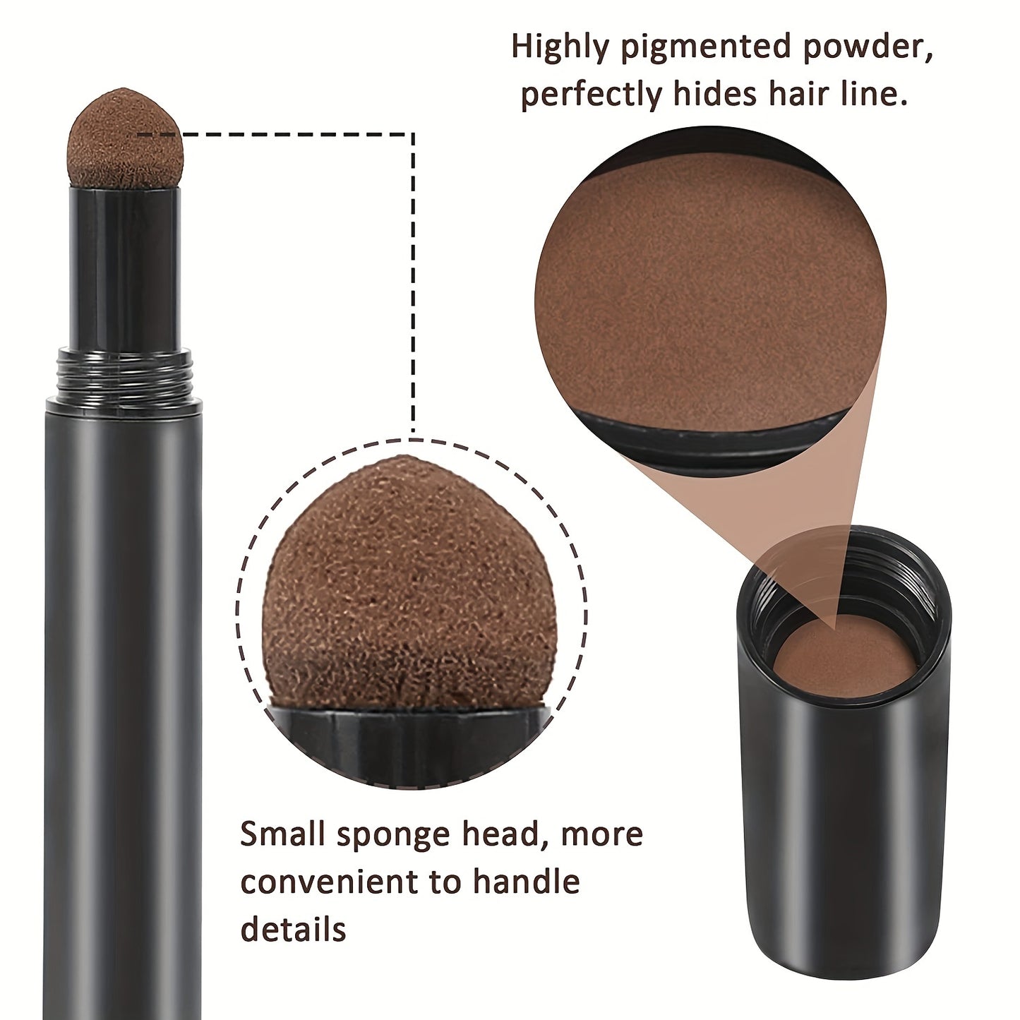 Hair Care
Instantly Hair Shadow Root Cover Up Stick - Waterproof Hairline Powder Filler for Natural-Looking Root Concealer