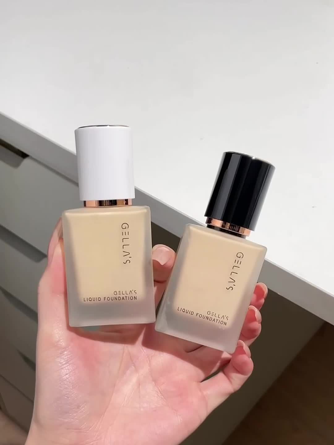 Makeup Moisturizing Liquid Foundation Creamy Skin Long Lasting Soft Misty Version Full Coverage Even Skin Tone Foundation Cream