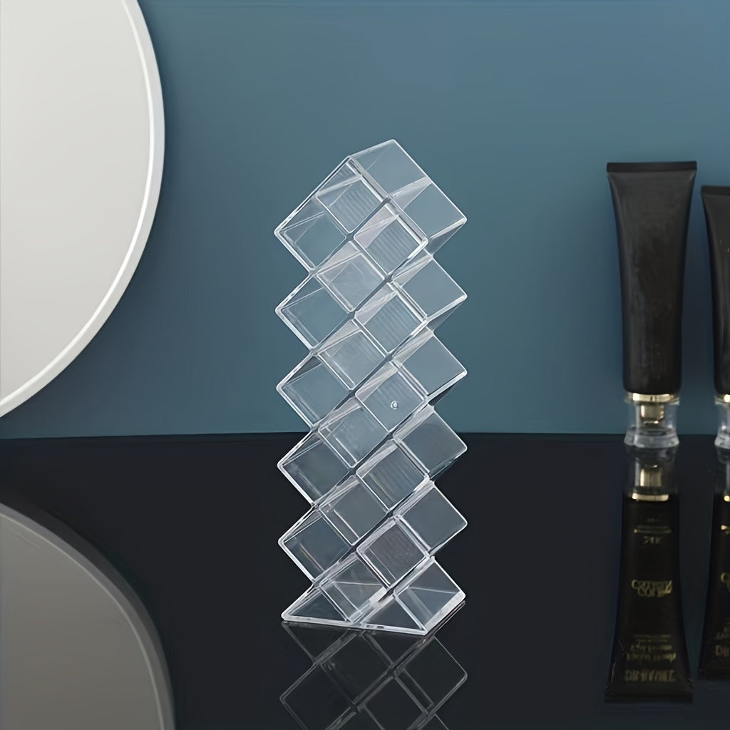 Makeup bags & Storage
Lipstick Holder Organizer, Stackable Fish Shape Lipstick Tower, Lip Gloss Storage Stand, Perfect For Lipgloss Organizers Makeup Vanity Display, Clear - 10 Grids, 16 Grids, 28 Grids