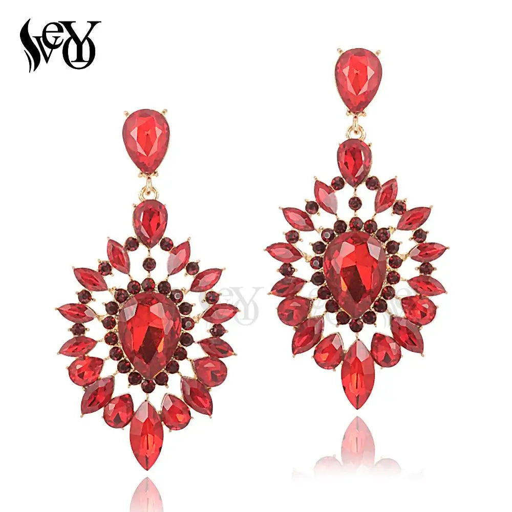 Earring VEYO Crystal Earrings for Women Gift Luxury Drop Earrings New Arrival Wholesale