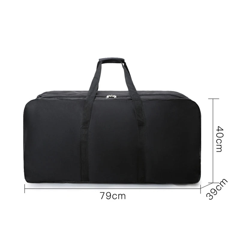 Travel Bag Unisex Universal Wheel Travel Bag Large Capacity Duffle Durable Oxford Simple Multifunction Handbag Luggage Suitcase XA573F