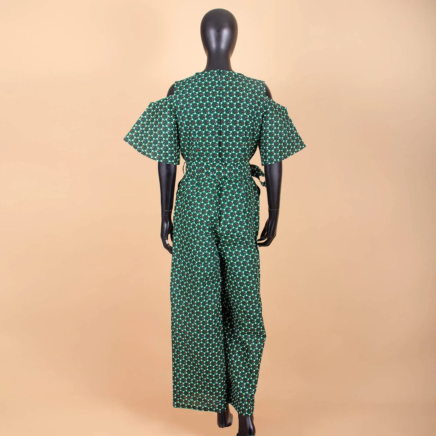 Exotic
AFRIPRIDE African Print Women Jumpsuit V-Neck spring Sexy Romper Wide Leg Pants African Ladies Jumpsuits Rompers S1929003