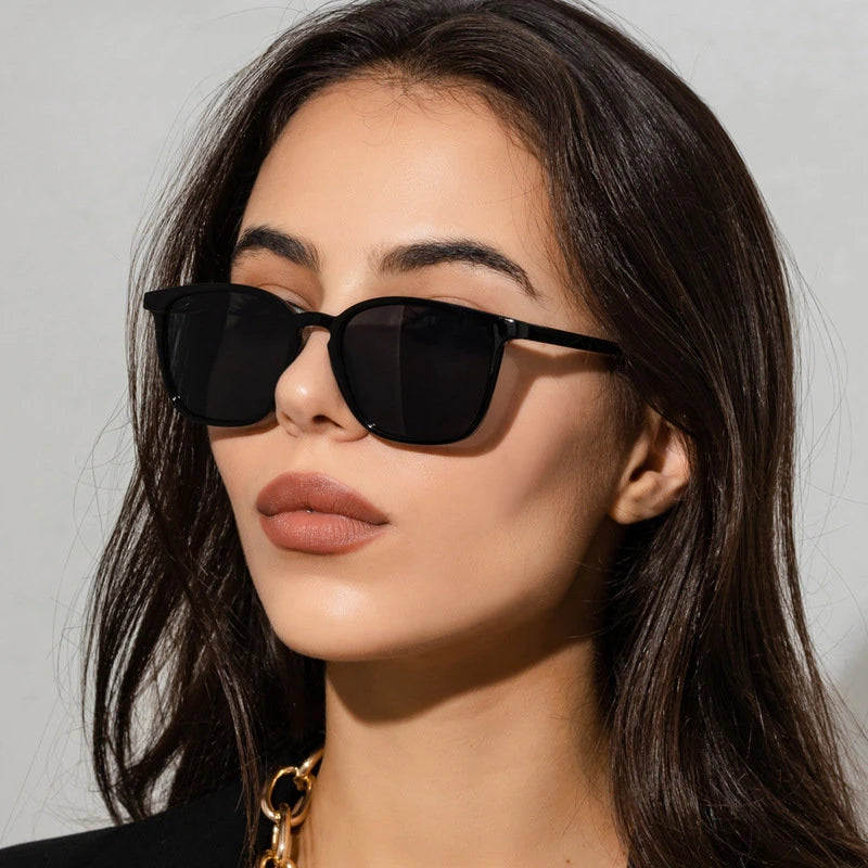 Women's Sunglasses Fashion Vintage Square Sunglasses for Women Brand Designer Luxury Mirror Sun Glasses Retro Female Shades Zonnebril Dames UV400