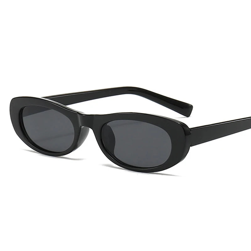 Women's Sunglasses Fashion Cat Eye Sunglasses Women's 2023 New Luxury Brand Small Oval Black Sun Glasses Women Goggle Trends Rectangle Eyewear UV