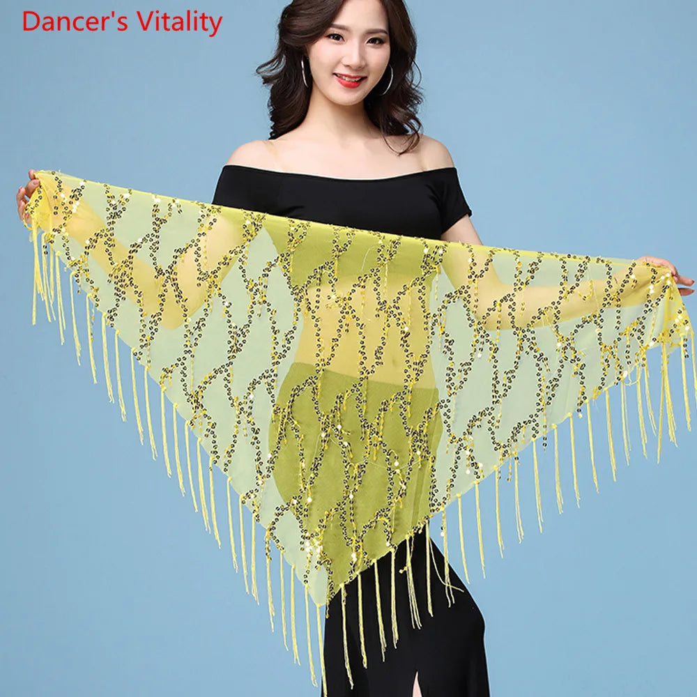 dancers
New style Belly dance costumes sequins tassel indian belly dance hip scarf for women belly dancing belt 11kinds of colors