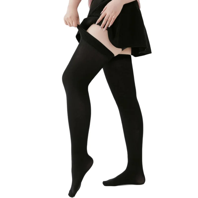 Stockings
DOIAESKV Plus Size Women Stockings Over Knee Socks Thigh High Socks Large Size Female Stockings Long Socks Women's Stockings