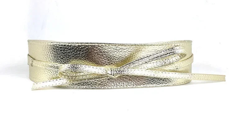 Belts Wide Belts Simple Wrap Waistband Coat Corset Designer Luxury Cummerbunds Waistbelt Women Belt for Dress Leather Bowknot