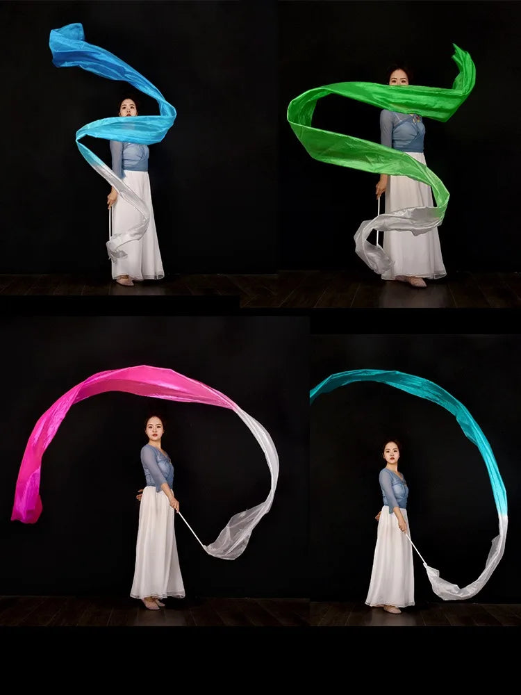 dancers
Polyester Flower Dance Streamer Rhythmic Gymnastics Ribbons Artistic Dancing Talent Shows Church Worship Praise Prophetic Banner