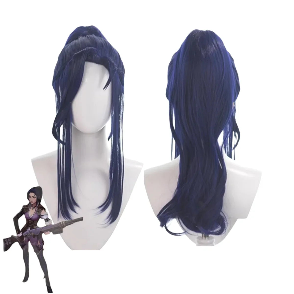 Exotic
Game LOL Caitlyn Kiramman Sheriff of Piltover Cosplay Costume Small Cake Coat Uniform Boot Wig Woman Sexy Carnival Suit
