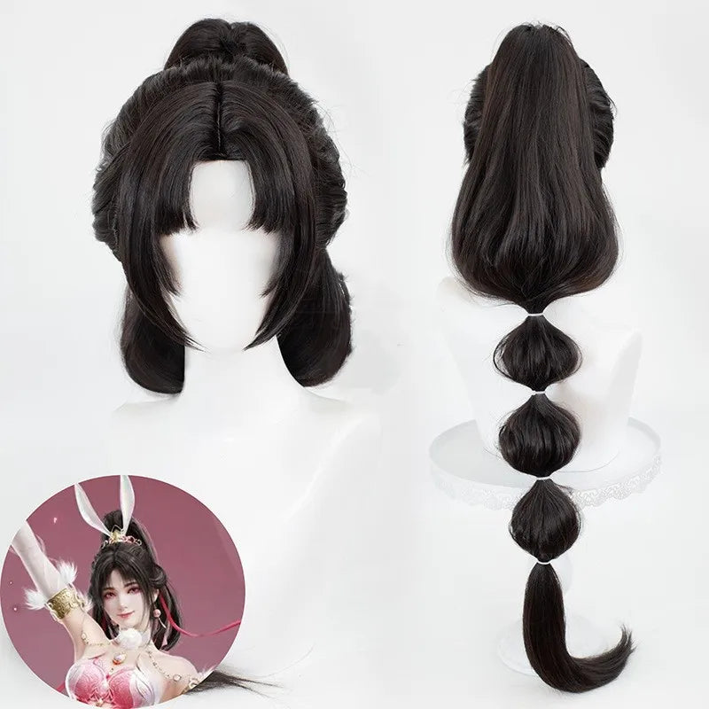 Exotic
Game Naraka: Bladepoint Kurumi Hu Tao Cosplay Costume Chinese Style Pink Hanfu Dress Wig Woman Sexy Traditional Festival Suit