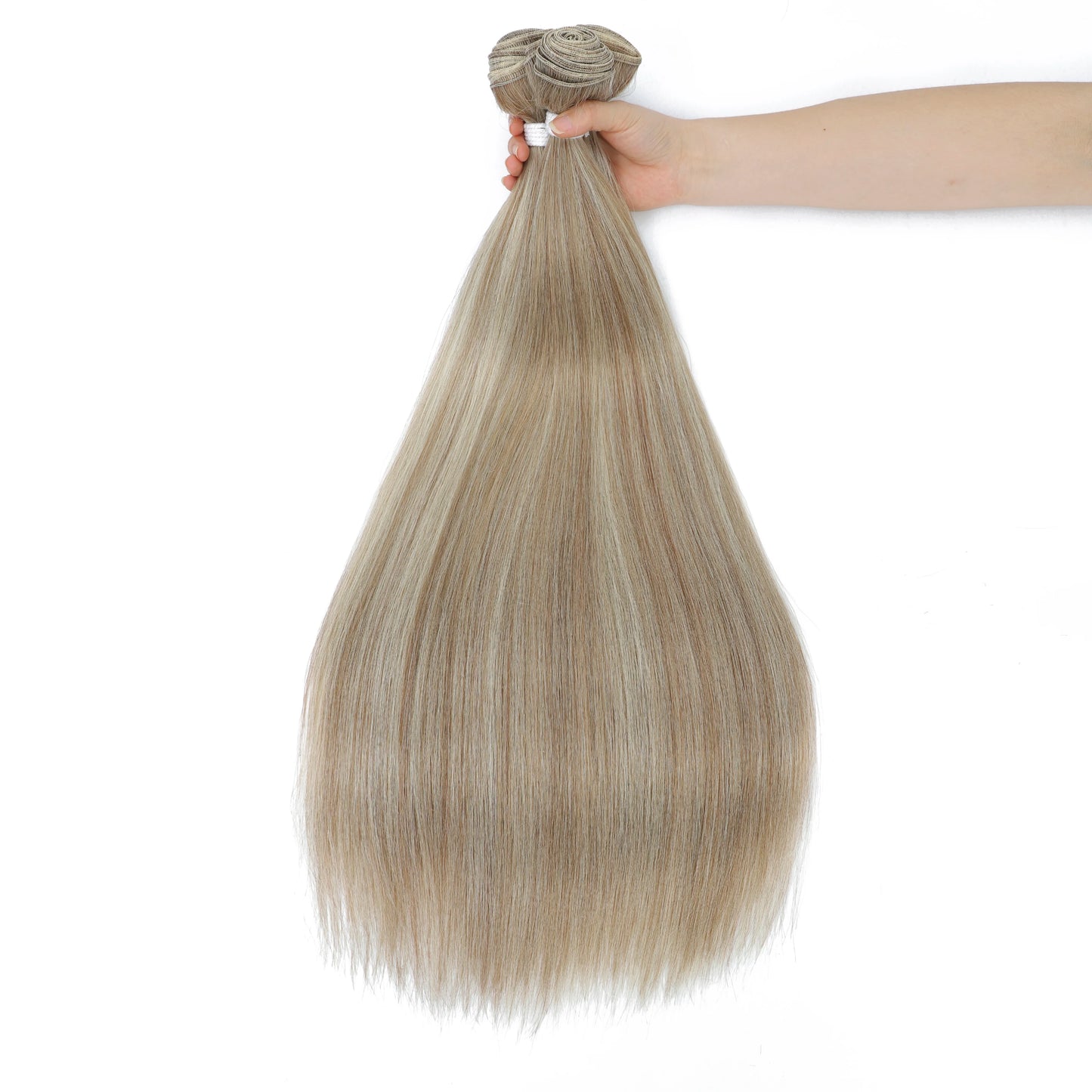 Hair Extensions and Wigs
Piano Blonde Straight Hair Bundles Smooth Hair Extensions Fake Fibers Synthetic Yaki Straight Hair Weaving Full to End Free Ship