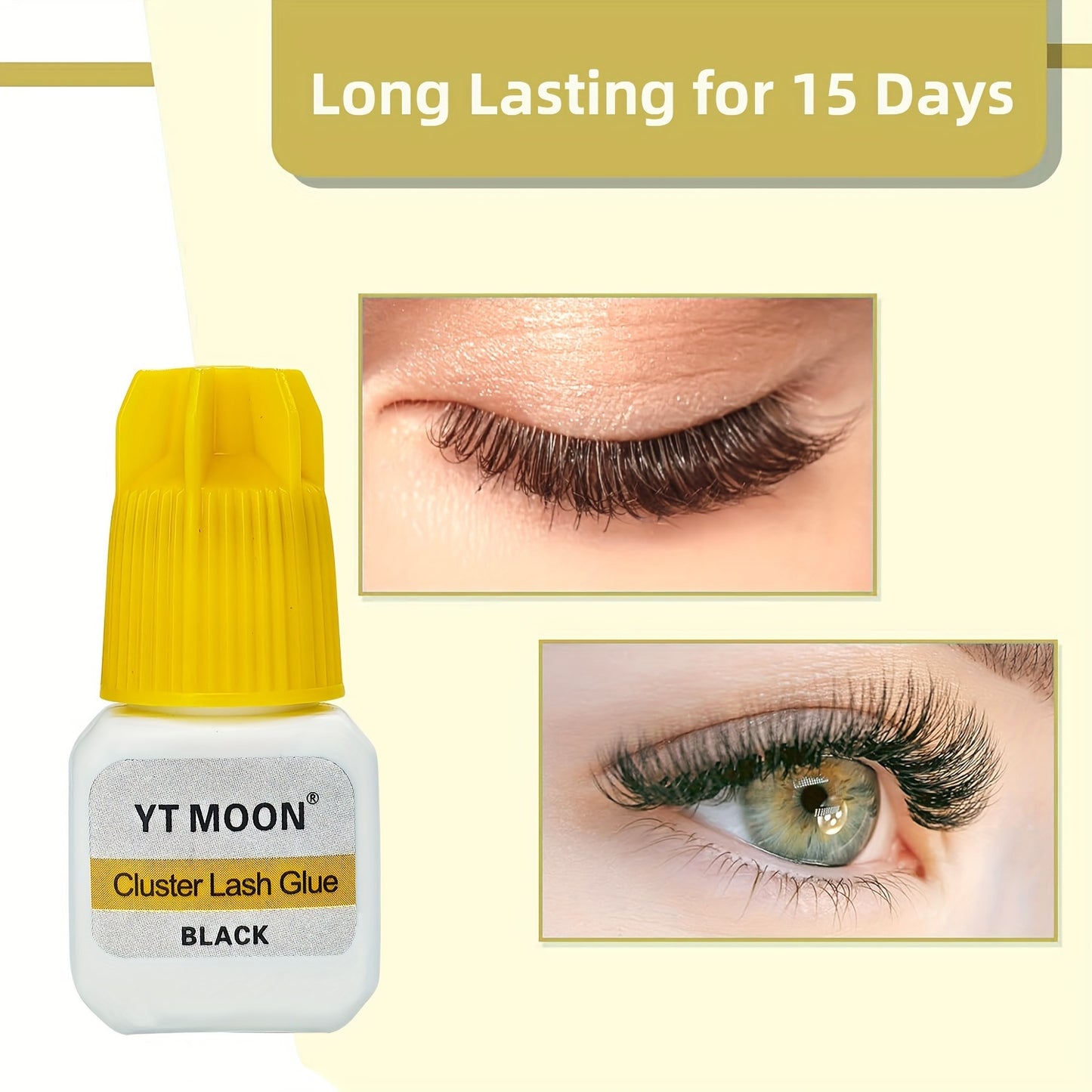 False Eyelashes
Waterproof Eyelash Adhesive, 5Ml - Alcohol-Free, Long-Lasting Lash Glue For Easy Application & Durable Hold