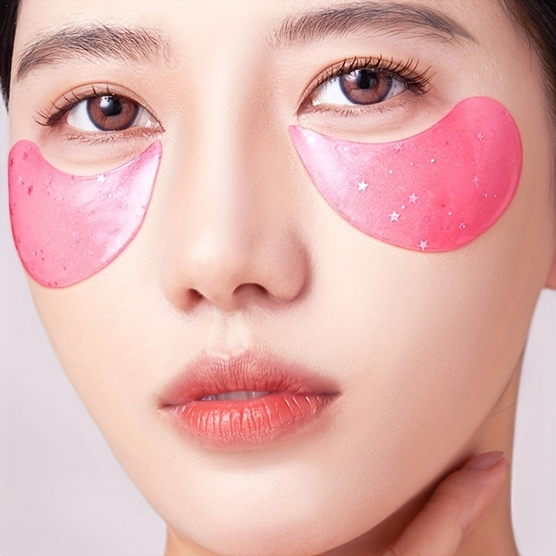 Personal Care
Korean Beauty Rose Hydra-Gel Eye Mask Sheet For Smooth, - Perfect For All Skin Types - Travel And Home Use