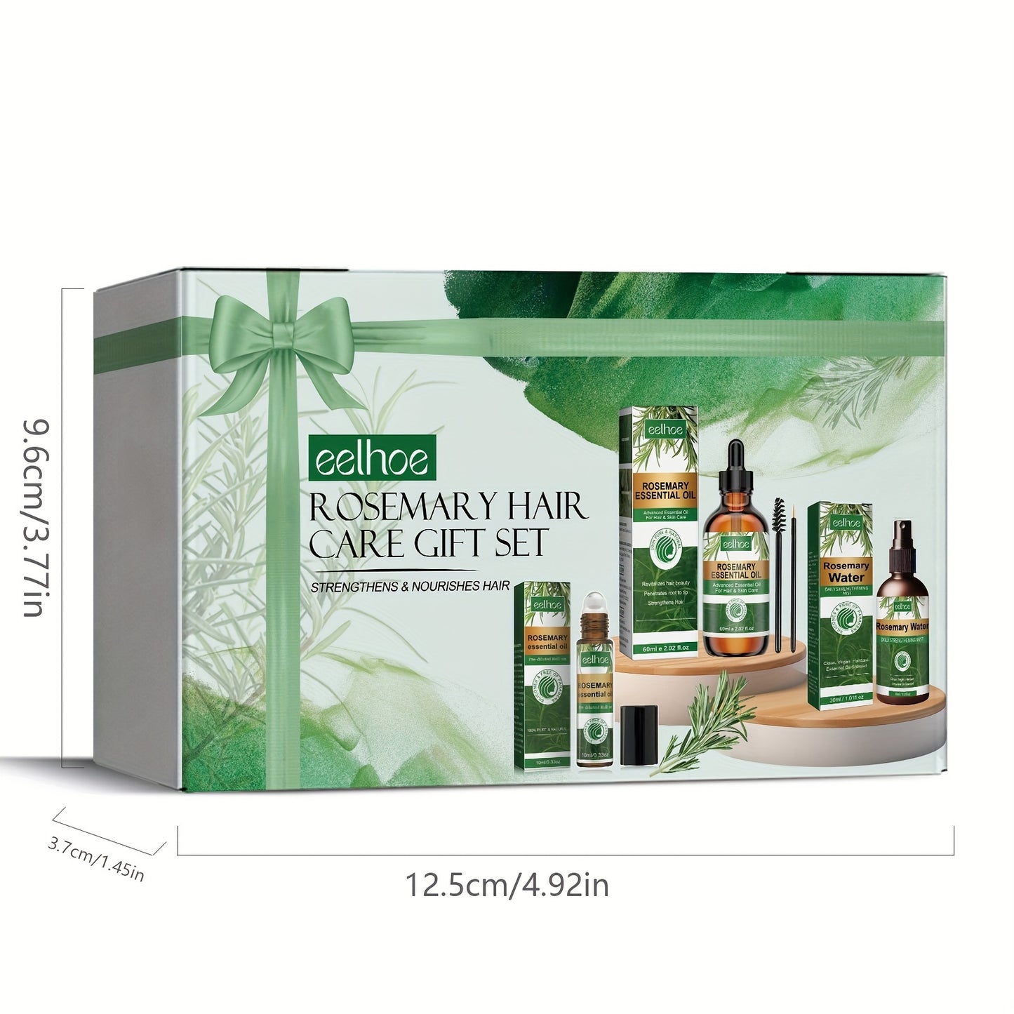 Hair Care
Rosemary Hair Care Gift Box Set, Strengthens Hair, Healthy Hair Penetrates Root To Tip, Holiday Gift Mother's Day Gift