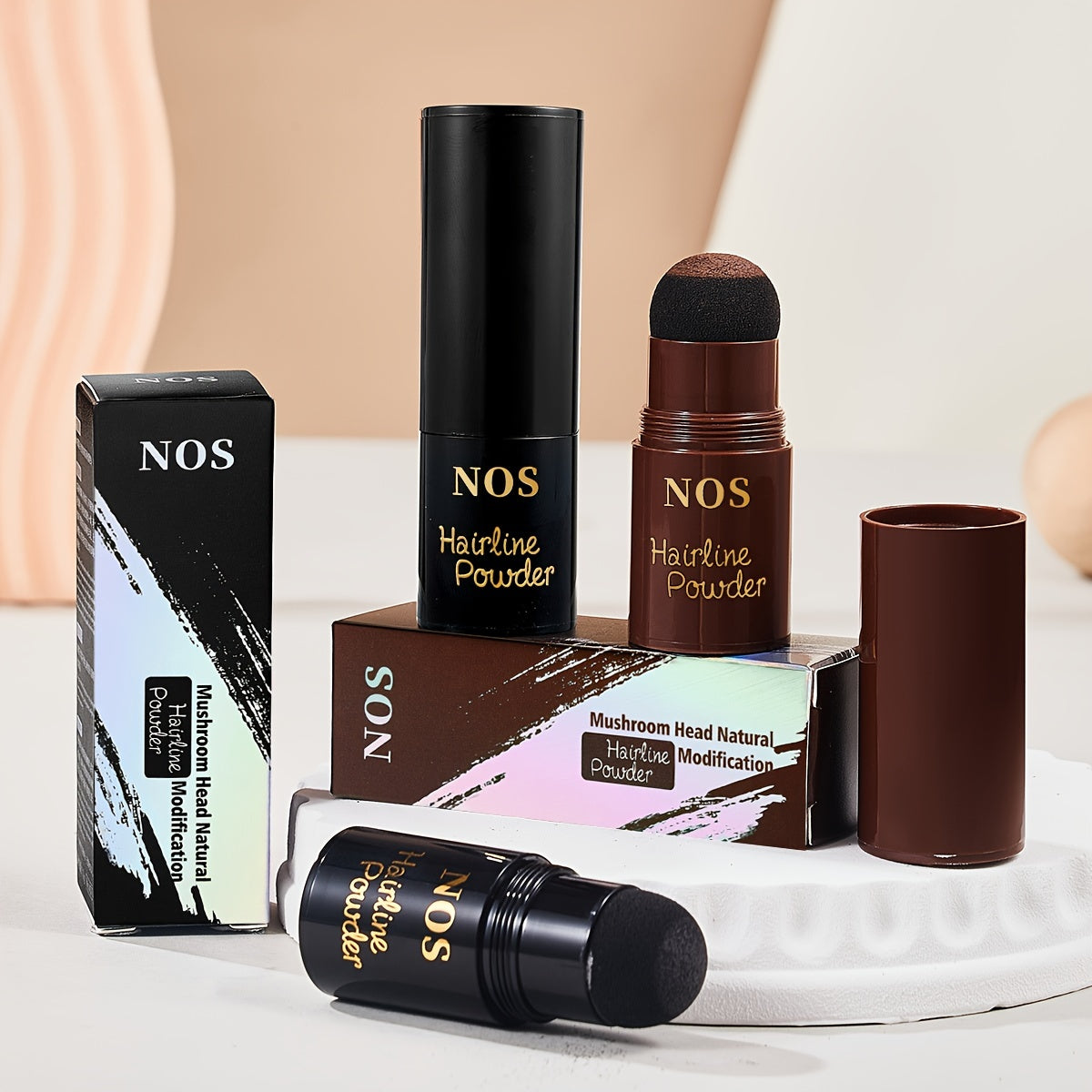 Hair Care
Hairline Concealer Pen Hairline Shadow Powder Stick Waterproof Hair Root Concealer Instantly Camouflage Grey Hair Hairline Shadow Pen