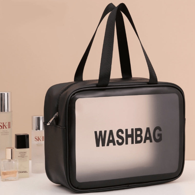 Makeup bags & Storage
Waterproof PVC Toiletry Bag for Women, Transparent Travel Makeup Organizer, Unscented Beauty Case with Large Capacity