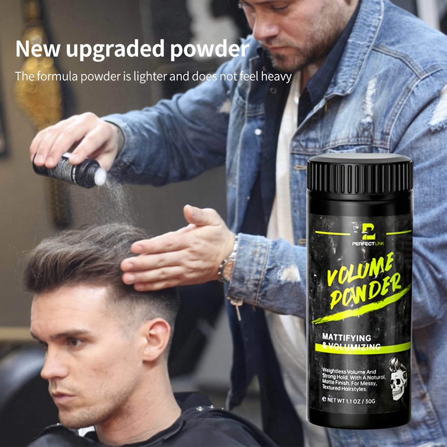 Hair Care
Strong Hold Hair Volume Powder - Mattifying and Volumizing Root Lifting Powder for Styling and Texture