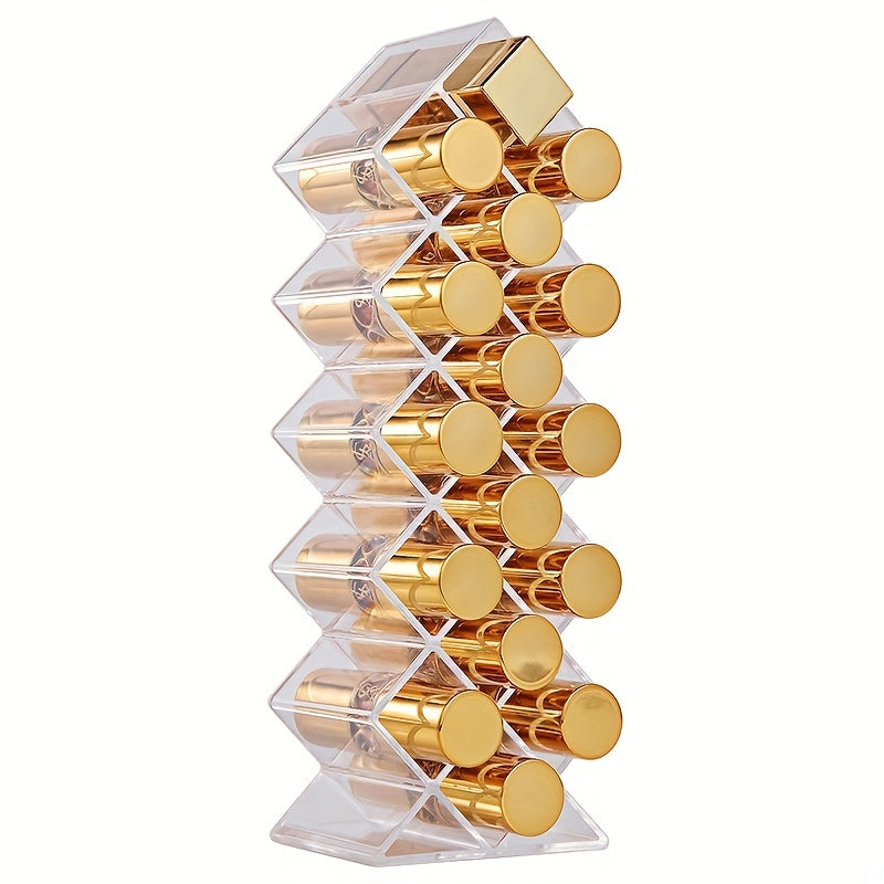 Makeup bags & Storage
Lipstick Holder Organizer, Stackable Fish Shape Lipstick Tower, Lip Gloss Storage Stand, Perfect For Lipgloss Organizers Makeup Vanity Display, Clear - 10 Grids, 16 Grids, 28 Grids