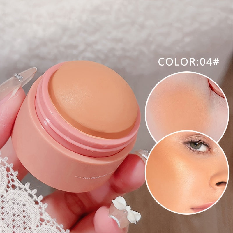 Makeup 6 Color Blush Peach Pink Blush Mute Light Foggy Face Quick Makeup Suitable For Any Group Of People To Enhance The Color So That The Skin Looks Transparent And Flawless