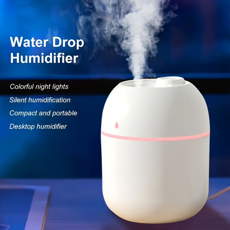 Beauty Tools
Desktop Humidifier, Portable Humidifier, With Colorful Atmosphere Lights, Creative Holiday Gifts - Perfect For Home, Office