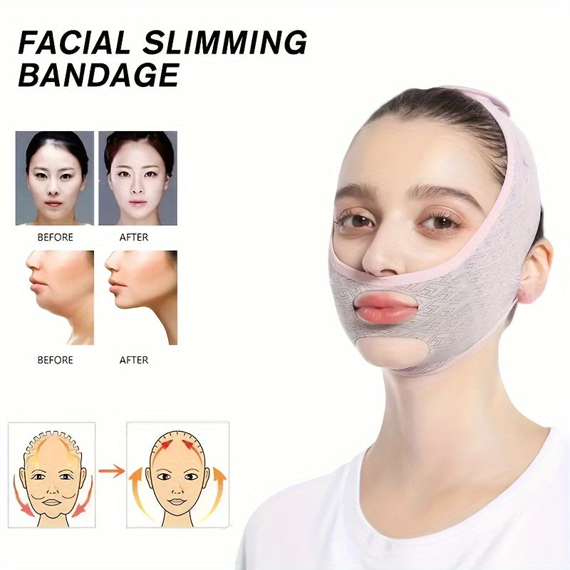 Beauty Tools
V Line Shaping Face Masks, Reusable Face Slimming Strap Face Mask Lifting Sleep Bandage Breathable Facial Belt Skin Care Tools Beauty Tool For Double Chin And Saggy Face