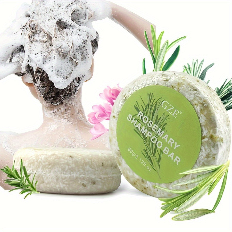 Hair Care
60g Rosemary Shampoo Bar, Deep Cleansing & Oil Control, Plant-Based Hair Care For Scalp Health