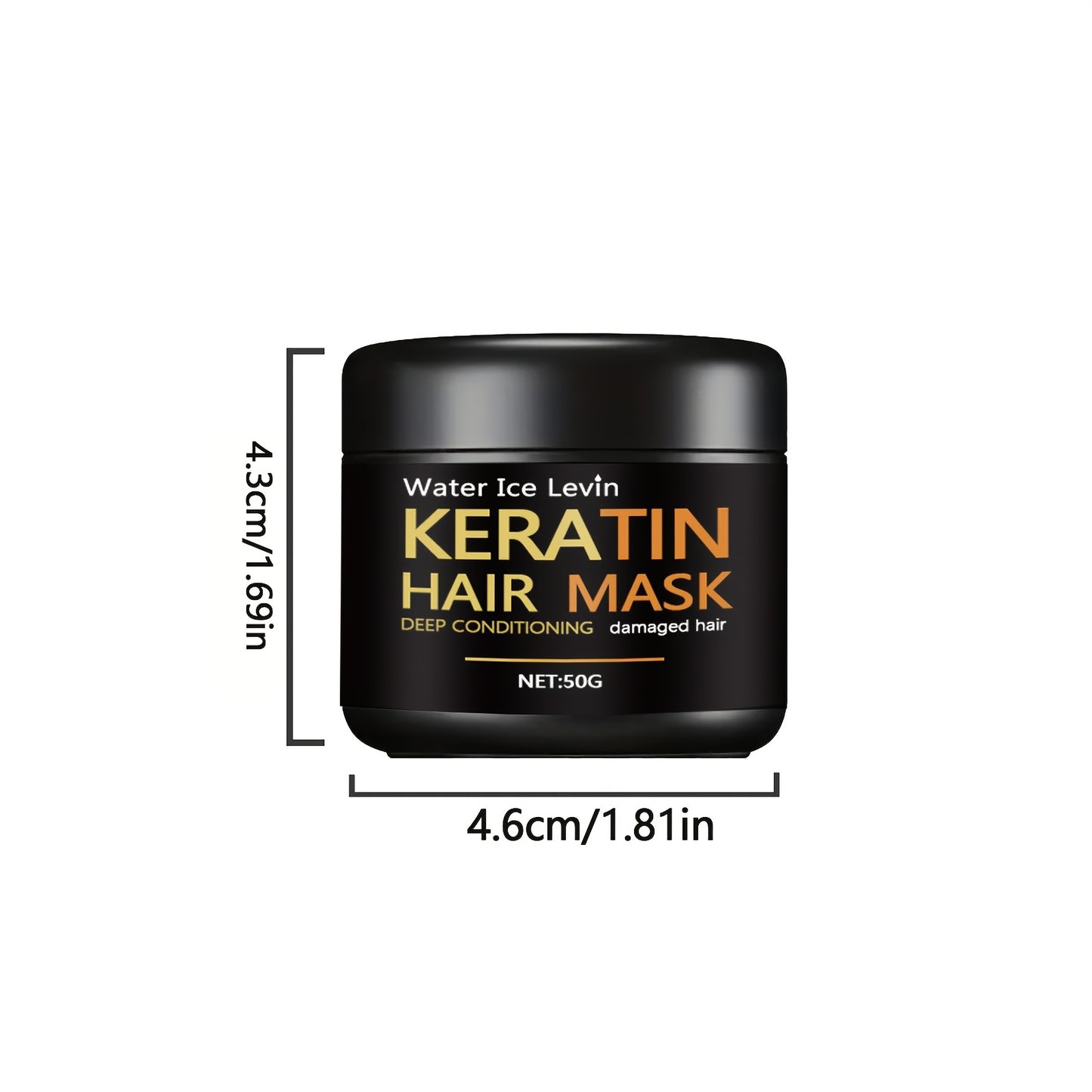 Hair Care
50g Keratin Hair Mask Professional Hair Care Mask Deep Hair Conditioner For All Hair Types