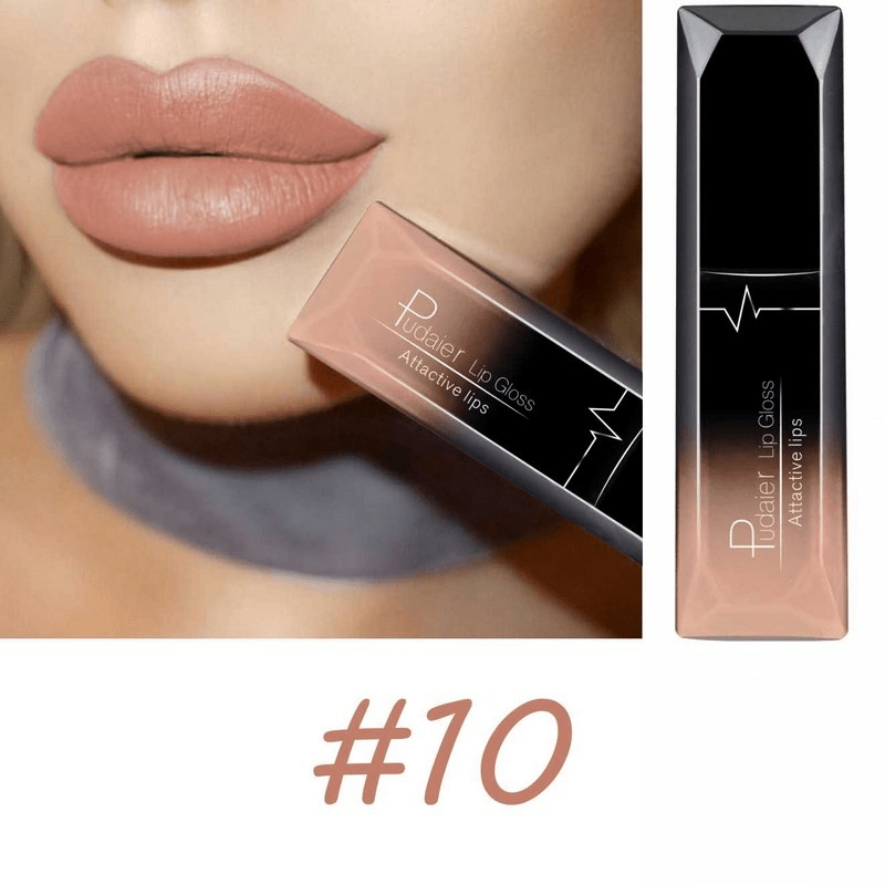 Makeup 17 colors Long-Lasting Matte Liquid Lipstick Lip Gloss with Velvet Finish and Waterproof Formula Valentine's Day Gifts