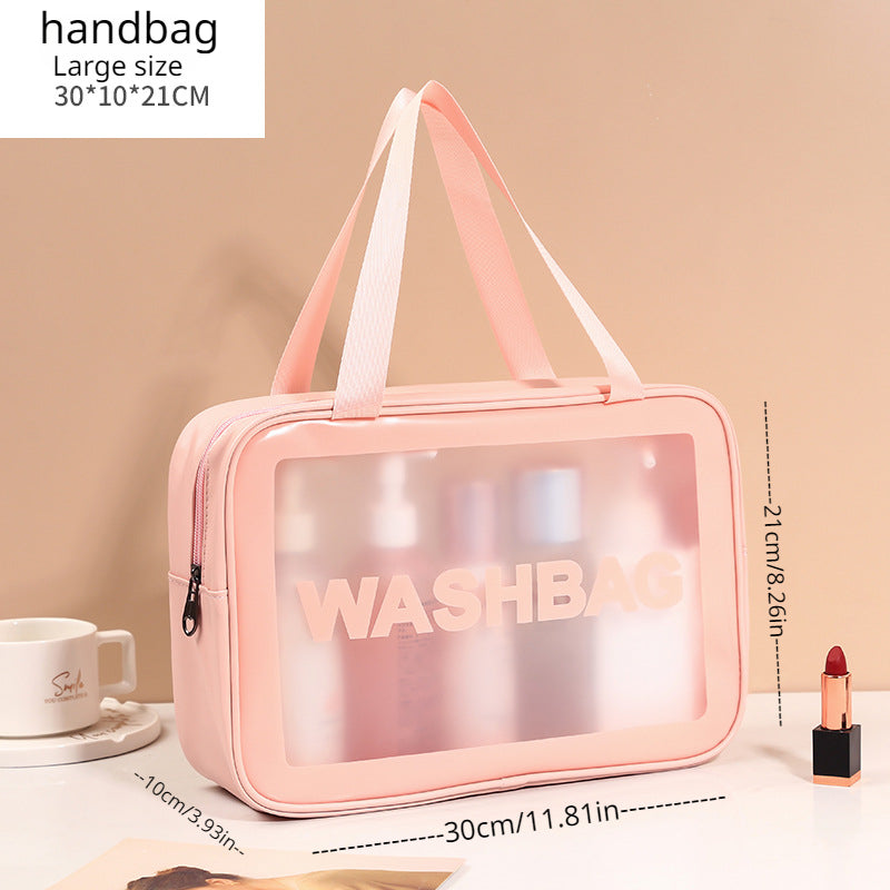 Makeup bags & Storage
Large Capacity Waterproof Toiletry Bag with Zipper for Women - Perfect for Travel and Organizing Makeup