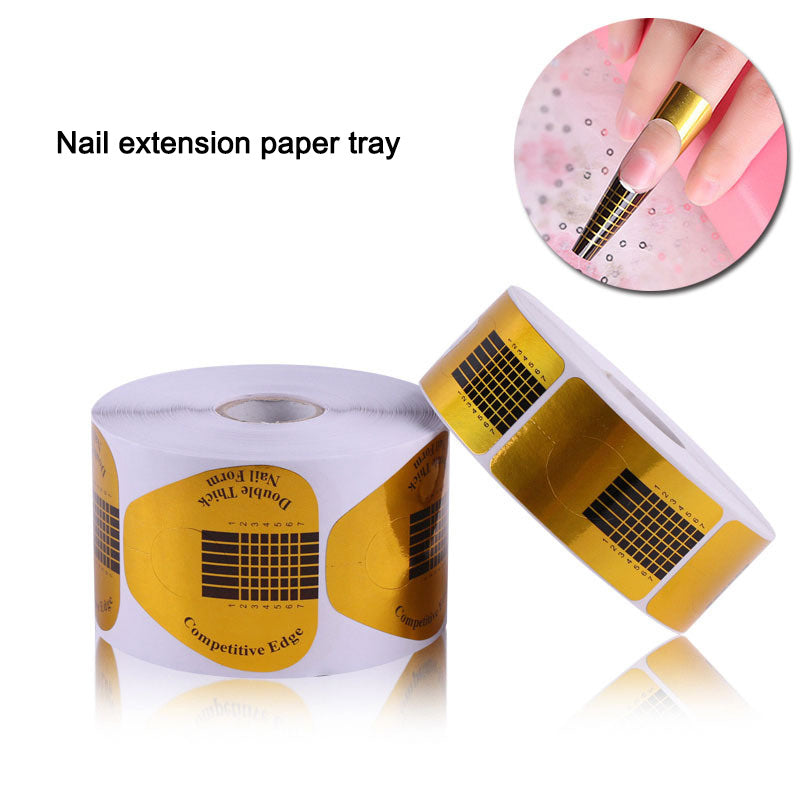 Nails
50/100/500 Pcs Professional Nail Art Supplies - Acrylic Gel Nail Tips, Extension Stickers & Curl Tools