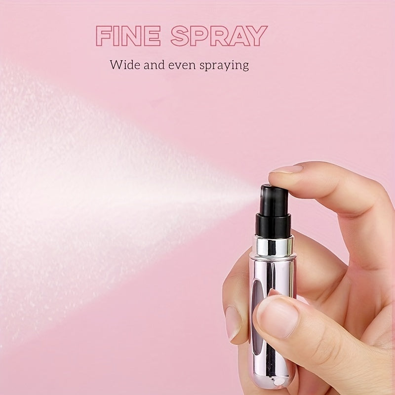 Shave & Hair Removal
5 ml Refillable Perfume Spray Bottle - Portable and Convenient for Travel and Long-Lasting Fragrance