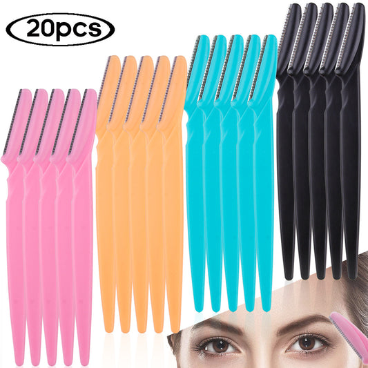 Shave & Hair Removal
20/40/80Pcs Professional Eyebrow Trimmer Safe Facial Hair Eyebrow Shaper Tool Hair Removal Trimmer Scraper Portable Woman Makeup Tools