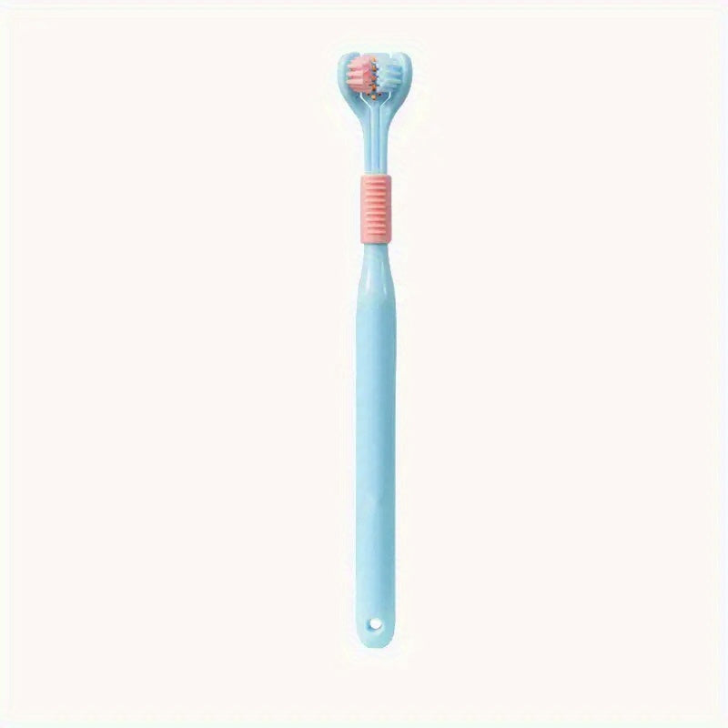 Oral Care
1pc 3-sided Toothbrush Soft And Gentle Clean, Manual Toothbrushes With Extra Soft Bristles For Teeth Gums, For Deep Cleaning Oral Care At Home For Daily Life