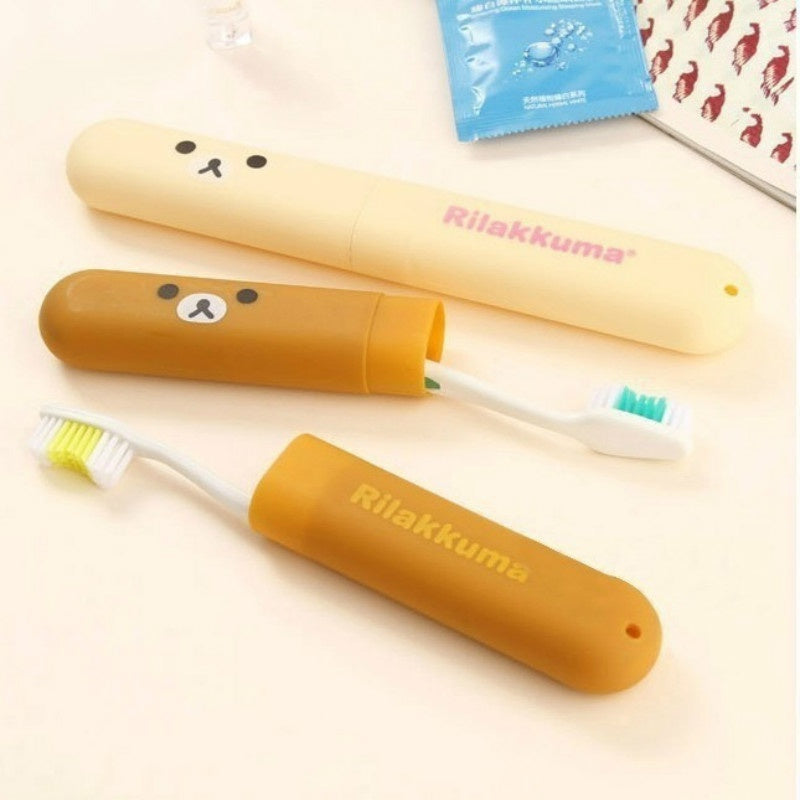 Oral Care
2 Pcs Cute Cartoon Toothbrush Storage Case, Portable Travel Brushing Cup, Toothbrush Holder For Traveling, Camping, Home, School, Business