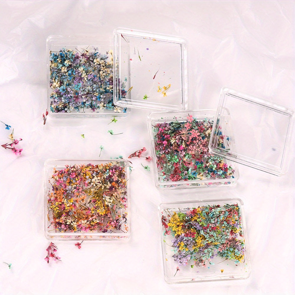 Nails
1 Box Mixed Dried Flower Nail Charms Mixed Lace Flowers Spring Summer DIY Stickers For DIY Crafts Nail Art Decoration Manicure