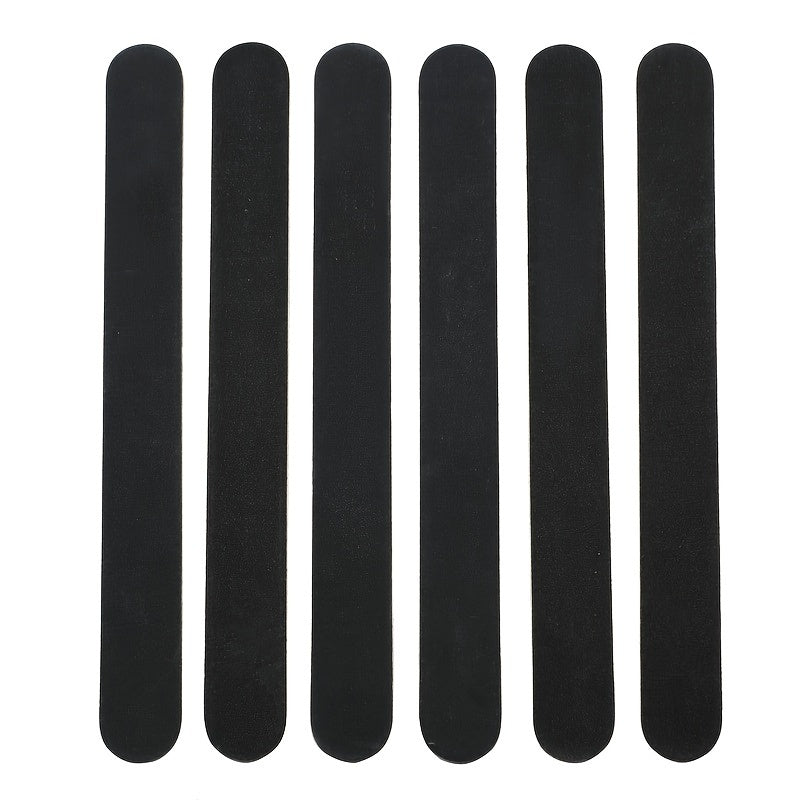 Nails
5pcs Black Nail Files - Double-Sided 100/180 Grit Emery Boards For Manicure & Pedicure, Professional Nail Buffering Tools