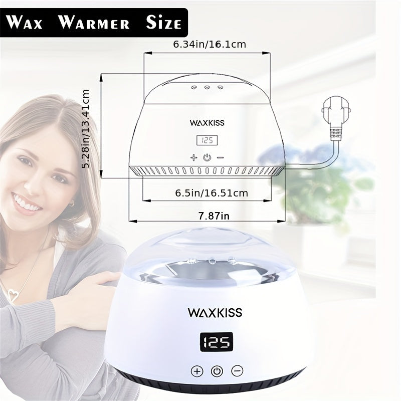 Shave & Hair Removal
Smart Touch-Controlled Wax Melting Machine Set, Hard Wax/Full Body Hair Removal Wax Heater, Suitable For Facial Eyebrow Bikini Leg Waxing, Includes 4 Packs Of Hard Wax Beads