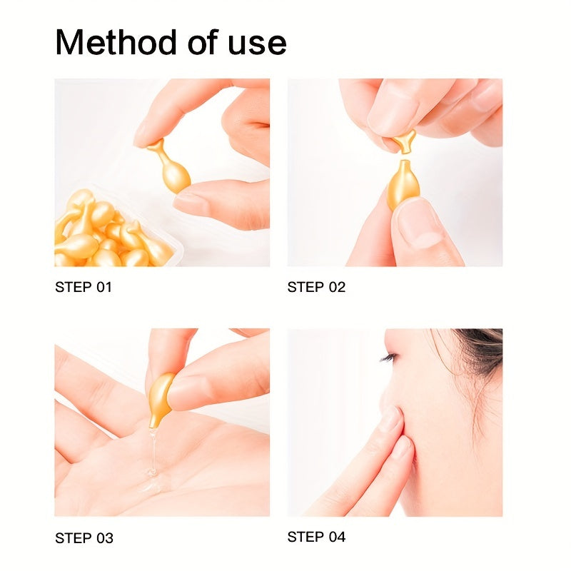 Facial care
30 Pcs Korean Skin Care Serum Capsules - Reduce Fine Lines, Hydrate, Firm, Lift, - Moisturizing Wrinkle Essence